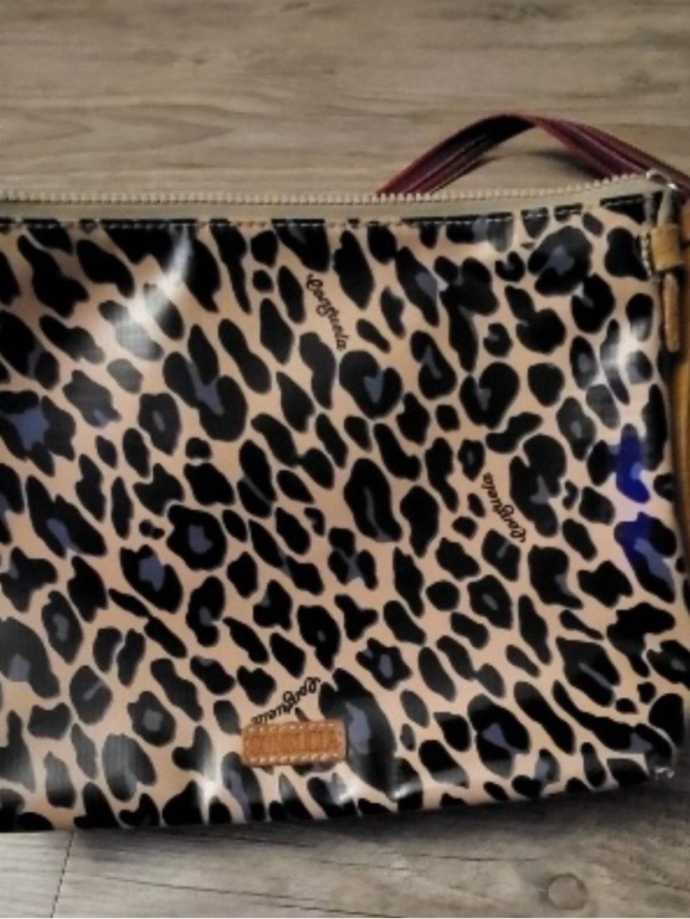 Consuela Downtown crossbody in cheetah print